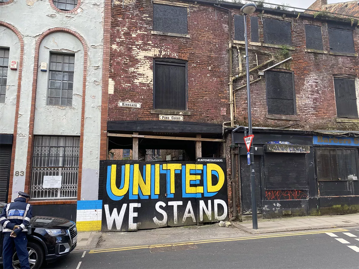 Leeds United we stand