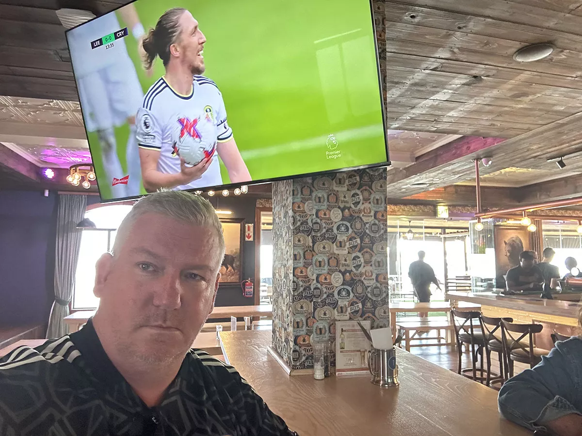 Leeds v Palace South Africa Barrie Jarrett