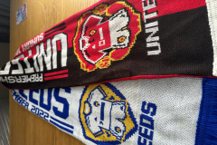 Leeds United v Manchester United Scarf